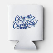 Gefeliciteerd met het behalen van je checkride! blikjeskoeler (Achterkant)
