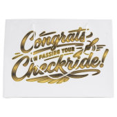 Gefeliciteerd met het behalen van je checkride! groot cadeauzakje (Voorkant)