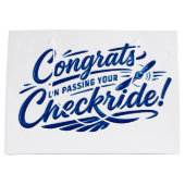 Gefeliciteerd met het behalen van je checkride! groot cadeauzakje (Voorkant)