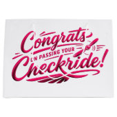 Gefeliciteerd met het behalen van je checkride! groot cadeauzakje (Voorkant)
