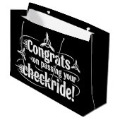 Gefeliciteerd met het behalen van je checkride! groot cadeauzakje (Voorkant Gekanteld)