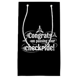 Gefeliciteerd met het behalen van je checkride! klein cadeauzakje