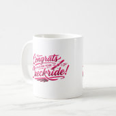 Gefeliciteerd met het behalen van je checkride! koffiemok (Voorkant links)