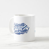Gefeliciteerd met het behalen van je checkride! koffiemok (Voorkant links)