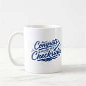 Gefeliciteerd met het behalen van je checkride! koffiemok (Links)