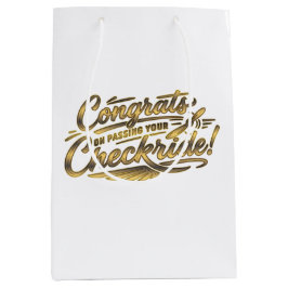 Gefeliciteerd met het behalen van je checkride! medium cadeauzakje