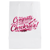 Gefeliciteerd met het behalen van je checkride! medium cadeauzakje (Achterkant)