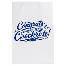 Gefeliciteerd met het behalen van je checkride! medium cadeauzakje