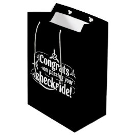 Gefeliciteerd met het behalen van je checkride! medium cadeauzakje