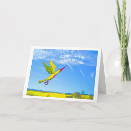 Gefeliciteerd ,met het behalen van je vleugels kaart