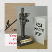 "Gefeliciteerd met het beklimmen van de Corporate  Kaart (Voorkant / Achterkant)