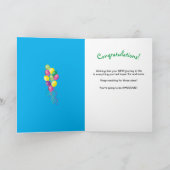 Gefeliciteerd met het beklimmen van de ladder van kaart (Binnen)