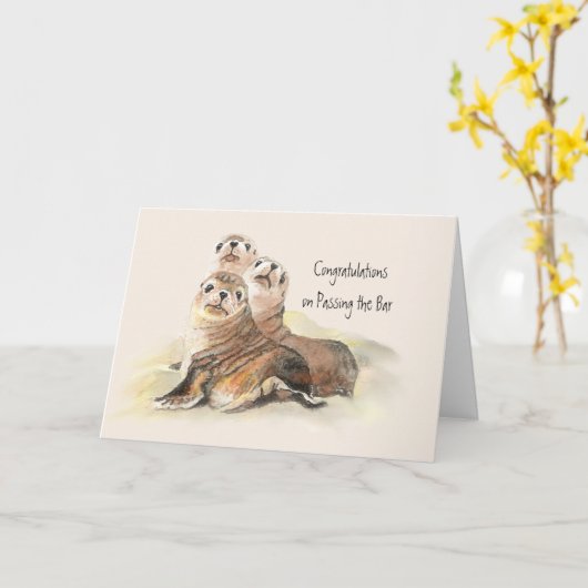 Gefeliciteerd met het doorgeven van de klare zegel kaart (Gele Bloem)