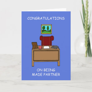 Gefeliciteerd met het feit dat je partner bent gew kaart