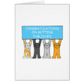 Gefeliciteerd met het Gepubliceerd worden (Voorkant)