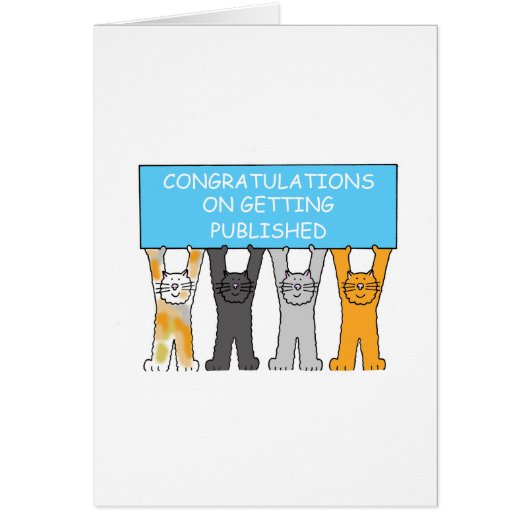 Gefeliciteerd met het Gepubliceerd worden (Voorkant)