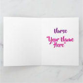 Gefeliciteerd met het halen van het door de verple kaart (Binnen)