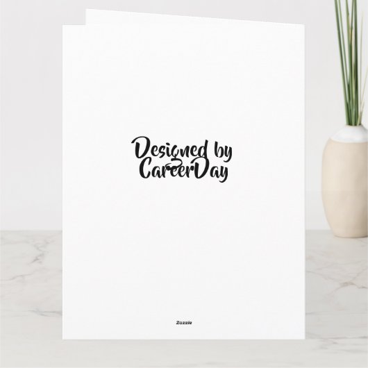 Gefeliciteerd met het halen van het door de verple kaart (Achterkant)