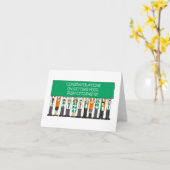 Gefeliciteerd met het Ierse staatsburgerschap Kaart (Gele Bloem)