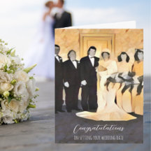 Gefeliciteerd met het instellen van je huwelijksda