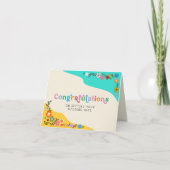 Gefeliciteerd met het instellen van je huwelijksda kaart (Voorkant)