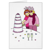 Gefeliciteerd met het Lesbische huwelijk. (Voorkant)