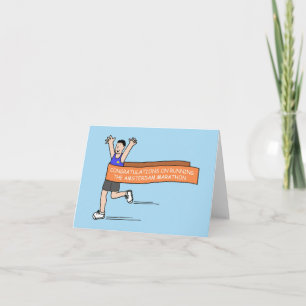 Gefeliciteerd met het lopen van de Amsterdam Marat Kaart