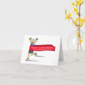 Gefeliciteerd met het lopen van de Las Vegas Marat Kaart (Gele Bloem)