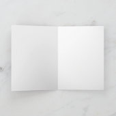 Gefeliciteerd met het maken van een klein mensje F Kaart (Binnen)