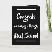 Gefeliciteerd met het maken van het door middel va kaart (Voorkant)