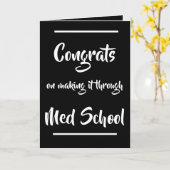 Gefeliciteerd met het maken van het door middel va kaart (Gele Bloem)