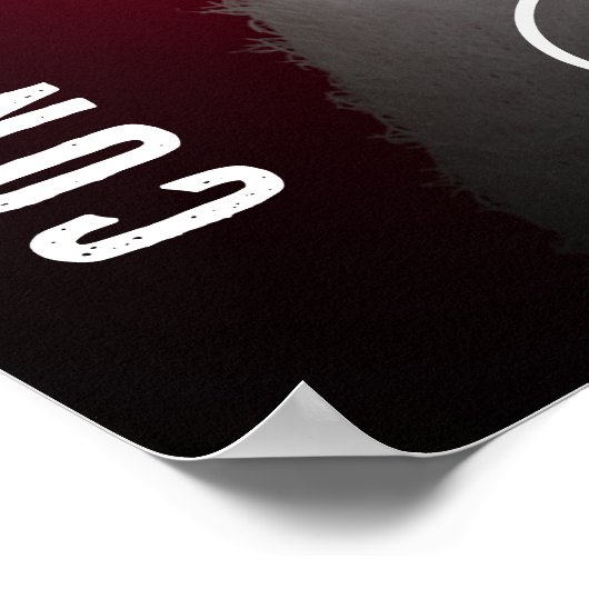 Gefeliciteerd met het moderne fotofeest Afstuderen Poster (Hoek)