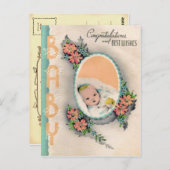 Gefeliciteerd met het nieuwe Briefkaart (Voorkant / Achterkant)