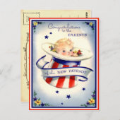 Gefeliciteerd met het nieuwe Briefkaart (Voorkant / Achterkant)