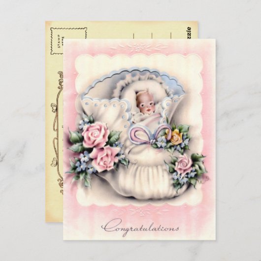 Gefeliciteerd met het nieuwe Briefkaart (Voorkant / Achterkant)