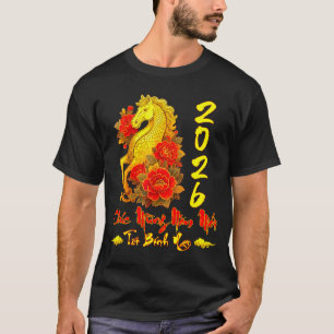 Gefeliciteerd met het nieuwe jaar Tet Binh Ngo Vie T-shirt