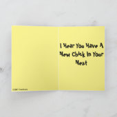 Gefeliciteerd met het nieuwe Wenskaart Kaart (Binnen)