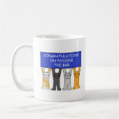 Gefeliciteerd met het overgaan van het Examen van Koffiemok (Links)