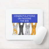 Gefeliciteerd met het overgaan van het Examen van  Muismat (Met muis)