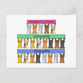 Gefeliciteerd met het overgaan van Uw edTPA Briefkaart