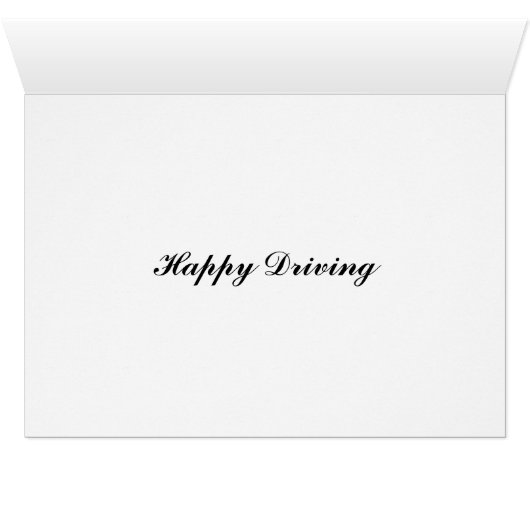 Gefeliciteerd met het passeren van de kleindochter (Binenzijde Horizontaal (Onderkant))