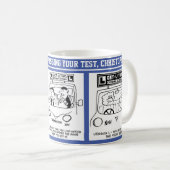 Gefeliciteerd met het passeren van Driving Test 3 Koffiemok (Voorkant rechts)