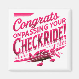 Gefeliciteerd met het passeren van je checklide! m magneet