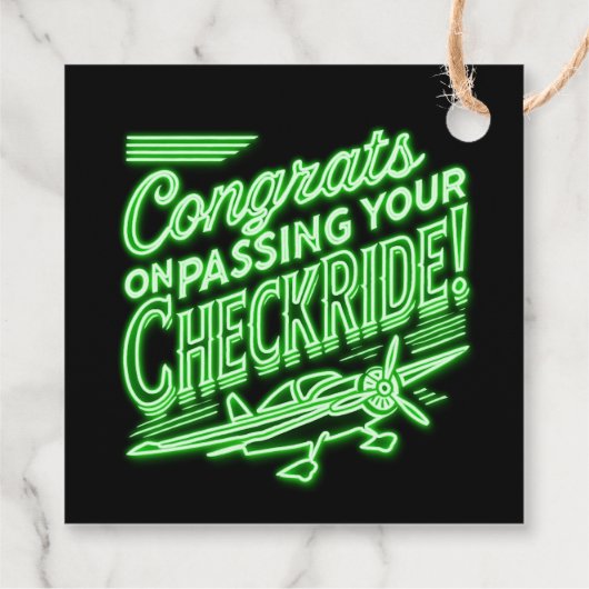 Gefeliciteerd met het passeren van je checklist! bedankjes labels (Achterkant)
