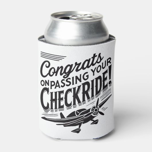 Gefeliciteerd met het passeren van je checklist! blikjeskoeler (Blikje Voorkant)