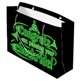 Gefeliciteerd met het passeren van je checklist! groot cadeauzakje