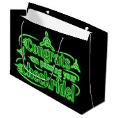 Gefeliciteerd met het passeren van je checklist! groot cadeauzakje (Voorkant Gekanteld)