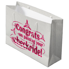 Gefeliciteerd met het passeren van je checklist! groot cadeauzakje