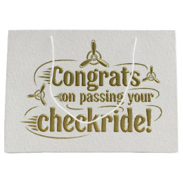 Gefeliciteerd met het passeren van je checklist! groot cadeauzakje