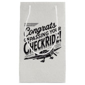 Gefeliciteerd met het passeren van je checklist! klein cadeauzakje (Voorkant)